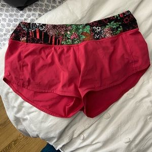 Lululemon speed up shorts